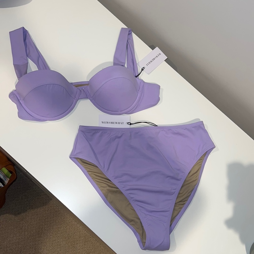 WeWoreWhat Lilac Bikini